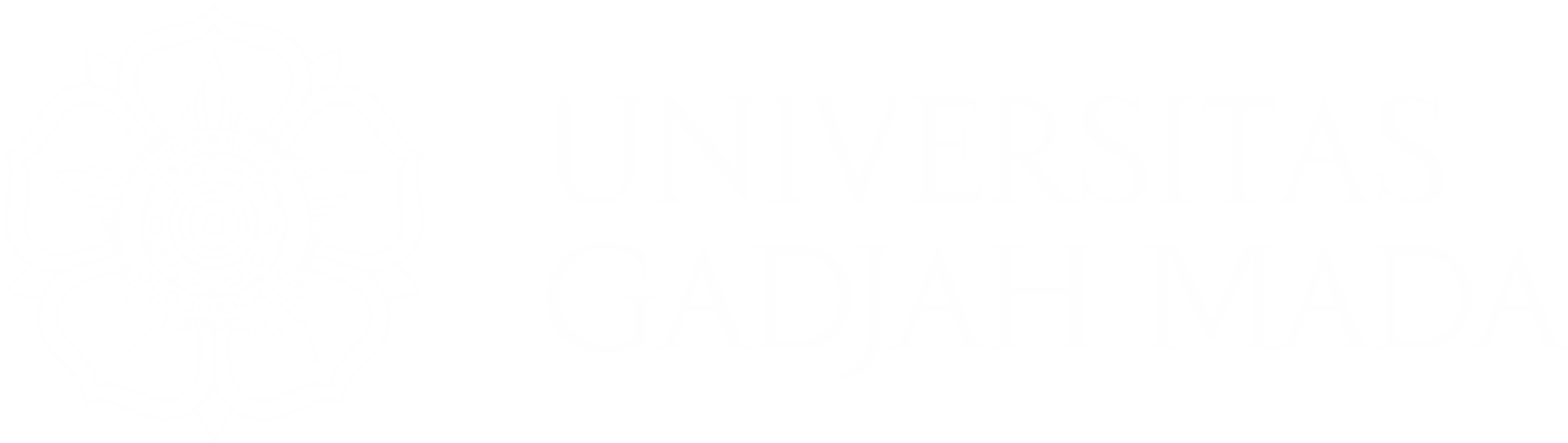 logo ugm white